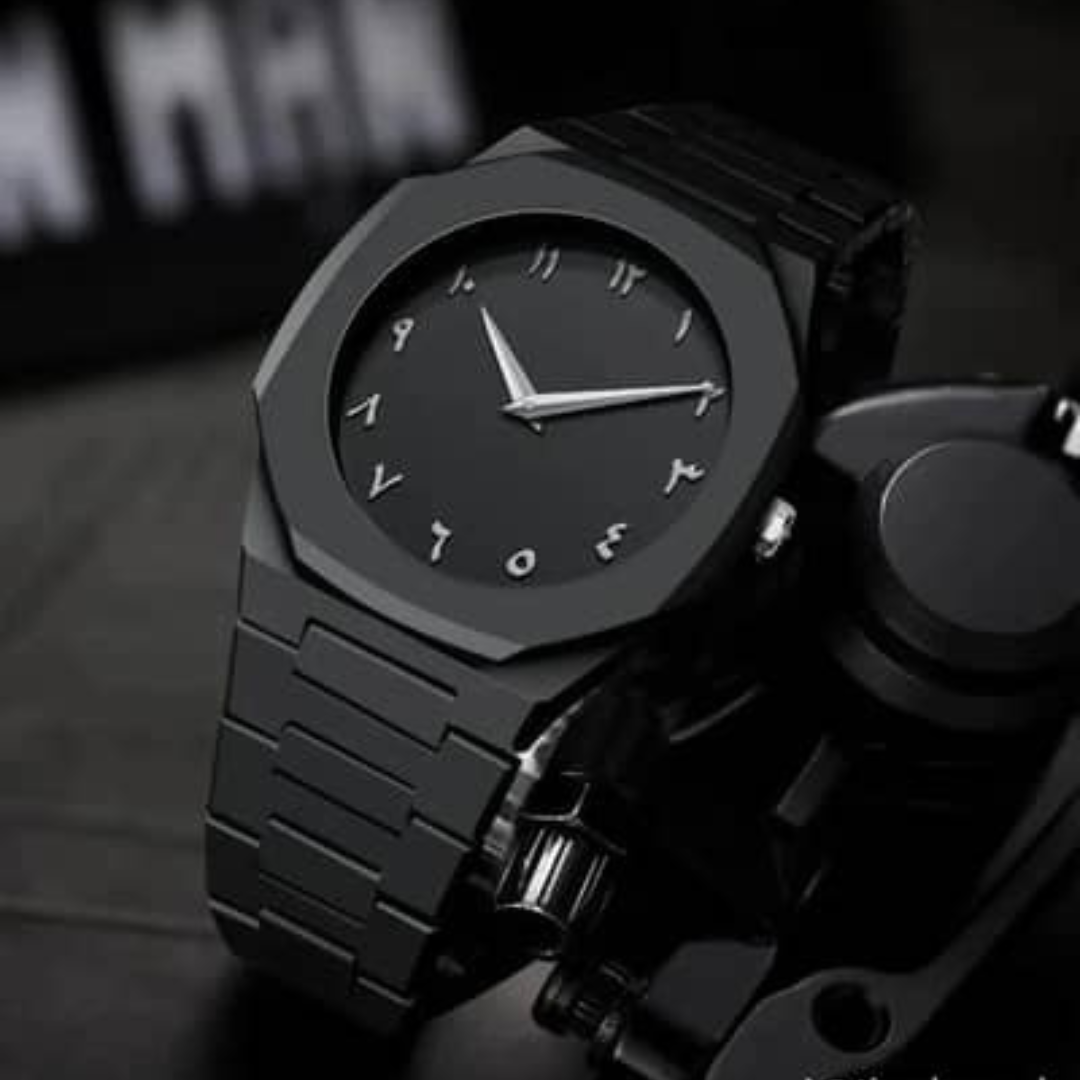 Stainless Steel Arabic Watch