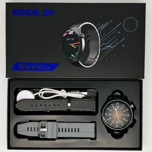 Rock 29 Round Watch