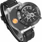 New Military USB Lighter Watch Men's